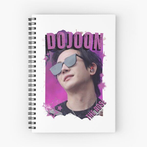 Item preview, The rosee Park Dojoon Rock HipHop Band Kpop Boy group digital art korean pop art designed and sold by AJUNICE STUDIO.