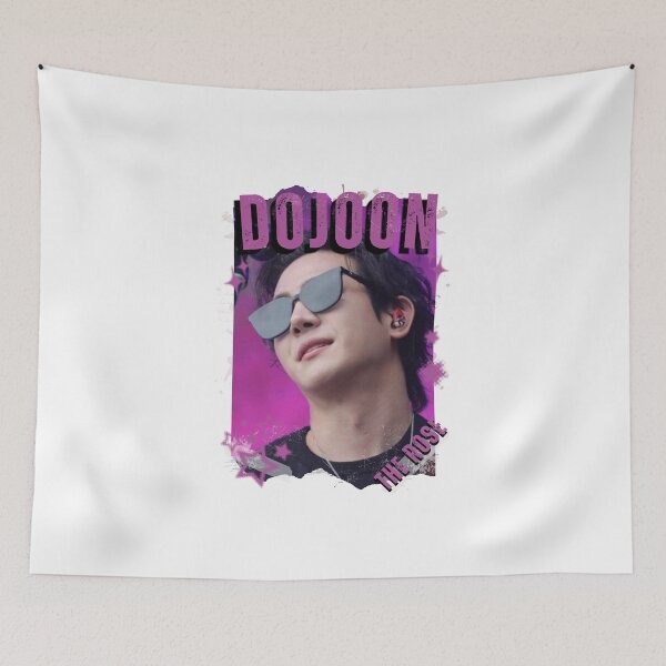 Item preview, The rosee Park Dojoon Rock HipHop Band Kpop Boy group digital art korean pop art designed and sold by AJUNICE STUDIO.