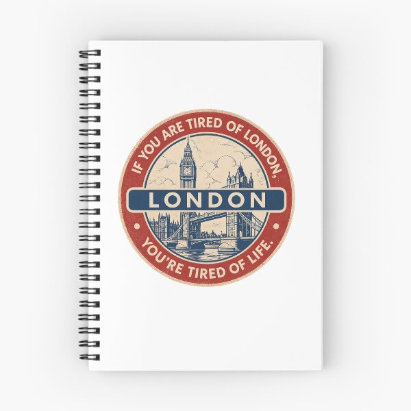 Item preview, London. If you are tired of London. designed and sold by RetroPaul63.