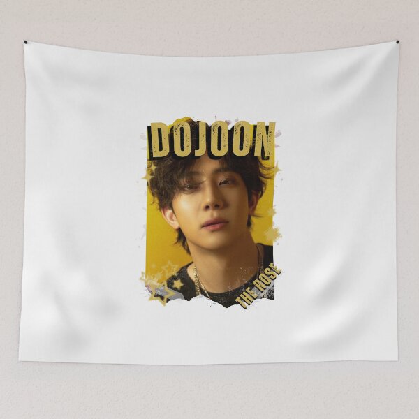 Item preview, The rosee Park Dojoon Rock HipHop Band Kpop Boy group digital art korean pop art designed and sold by AJUNICE STUDIO.