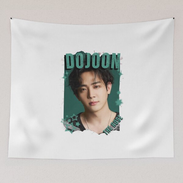 Item preview, The rosee Park Dojoon Rock HipHop Band Kpop Boy group digital art korean pop art designed and sold by AJUNICE STUDIO.