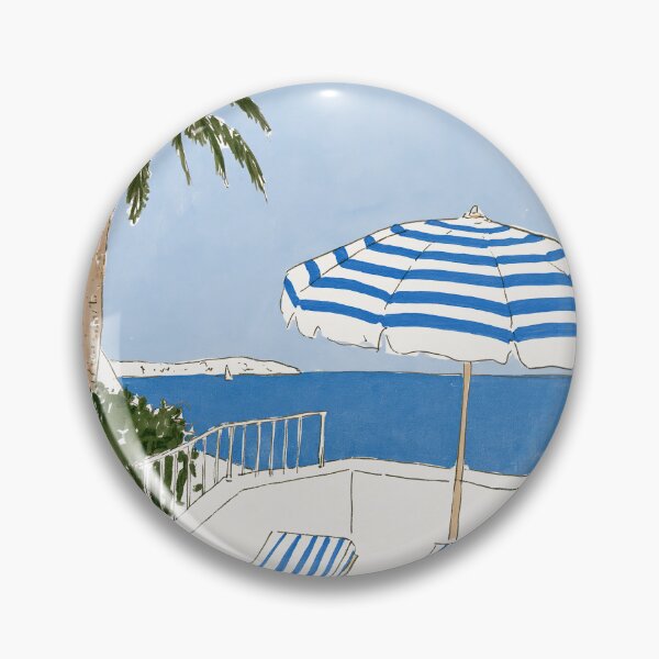 Item preview, Seaside Serenity Under Stripes designed and sold by Venon28.