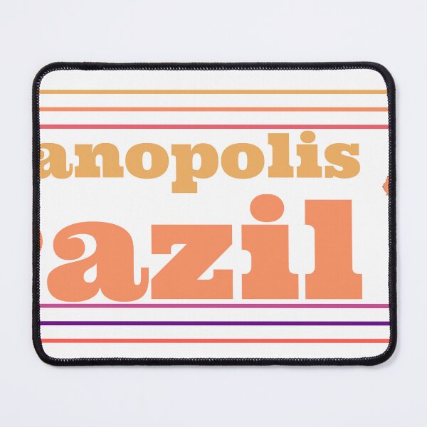 Item preview, Florianopolis Brazil City Marked On Country Map designed and sold by TheIconSmith.