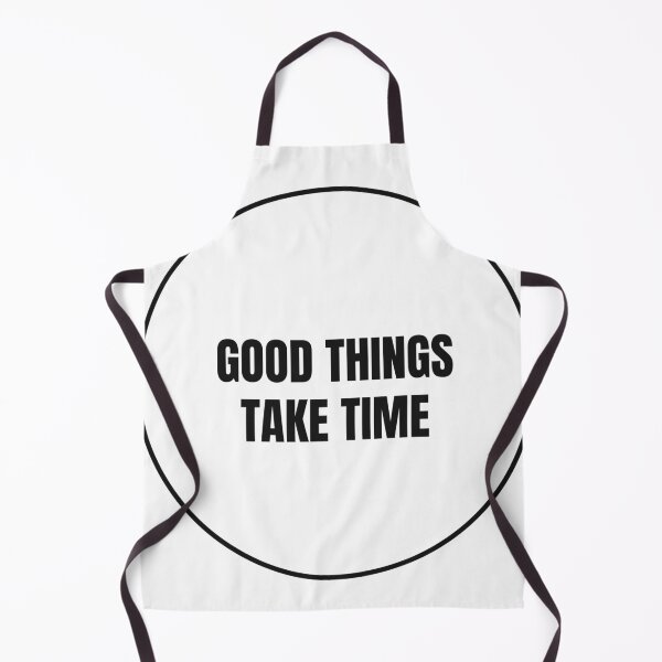 Item preview, "GOOD THINGS TAKE TIME" Minimalist Quote T-Shirt designed and sold by QuirkThreadsCo.