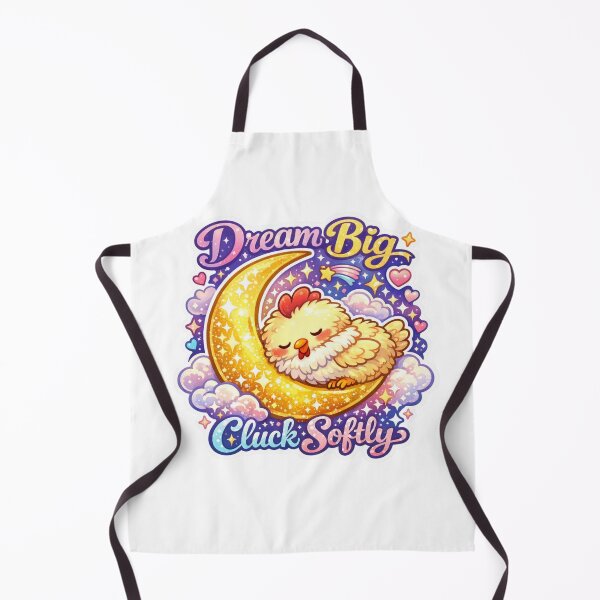 Item preview, Dream Big Cluck Softly Sleeping Moon Chicken designed and sold by Chill Chicken Studio.