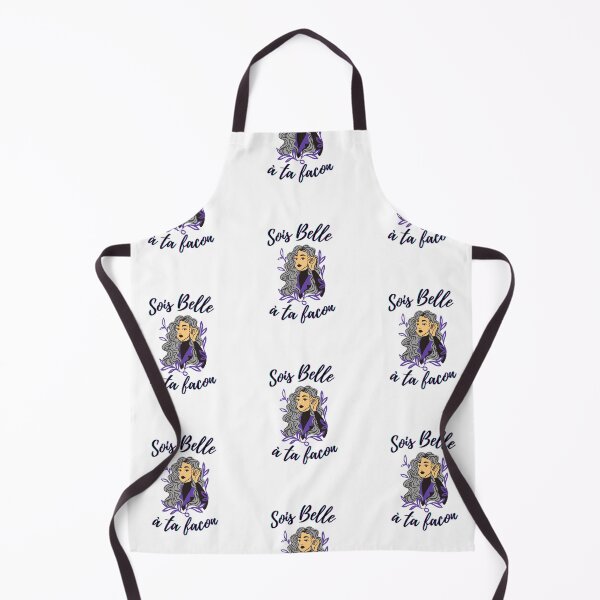 Item preview, Be beautiful in your own way - popular french quotes theme gifts (black) designed and sold by RebelliousRosee.