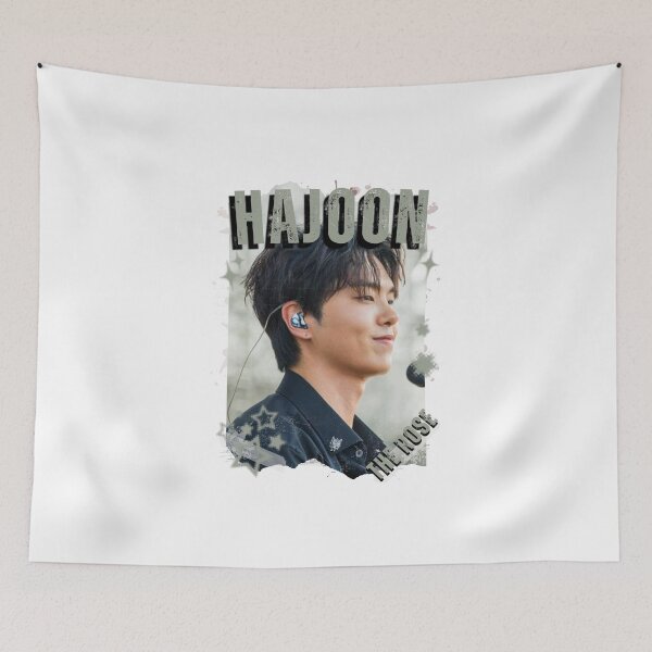 Item preview, The rosee Lee Hajoon Rock HipHop Band Kpop Boy group digital art korean pop art designed and sold by AJUNICE STUDIO.