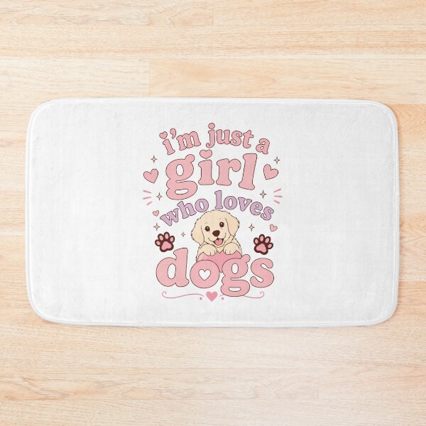Item preview, I'm Just a Girl Who Loves Dogs designed and sold by BrownHorse90s.