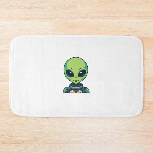 Item preview, Cosmic Explorer – Friendly Alien Sticker designed and sold by Artisan Finds Online.