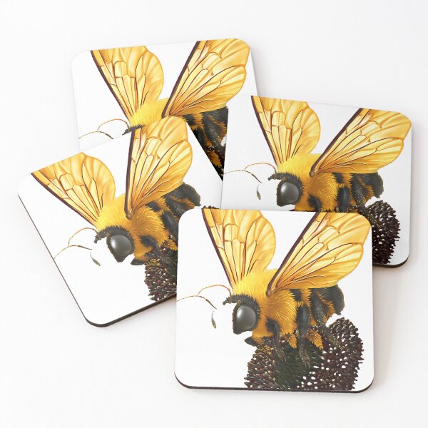 Item preview, Bee on Sunflower designed and sold by pumsquare.