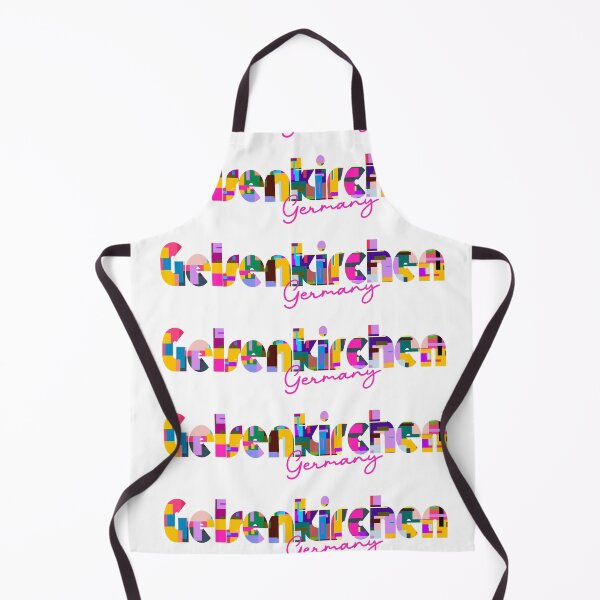 Item preview, Gelsenkirchen, Germany, Vibrant Abstract City Typography Art designed and sold by Wanderful-roads.