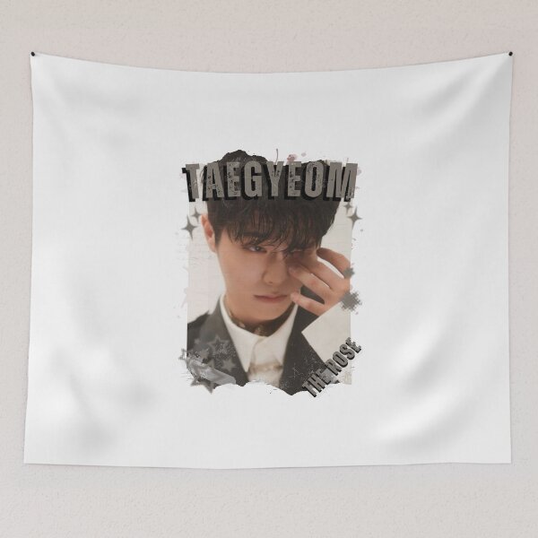 Item preview, The rosee Lee Taegyeom Rock HipHop Band Kpop Boy group digital art korean pop art designed and sold by AJUNICE STUDIO.
