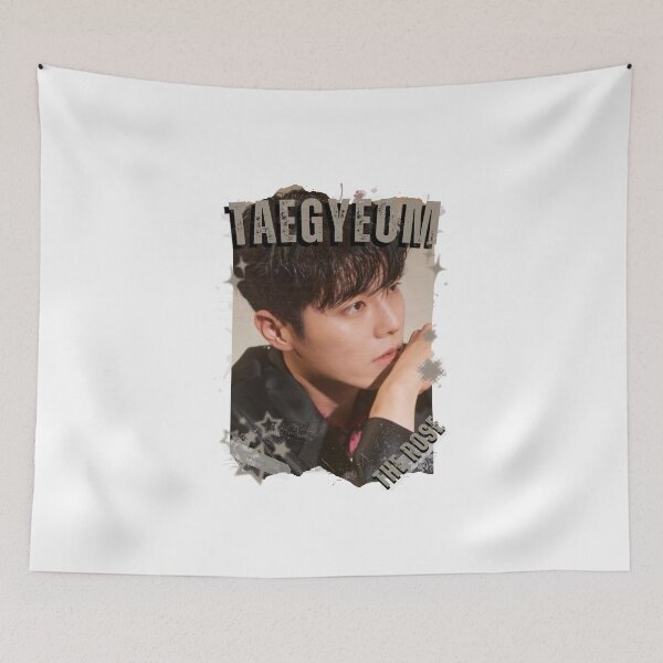 Item preview, The rosee Lee Taegyeom Hajoon Rock HipHop Band Kpop Boy group digital art korean pop art designed and sold by AJUNICE STUDIO.