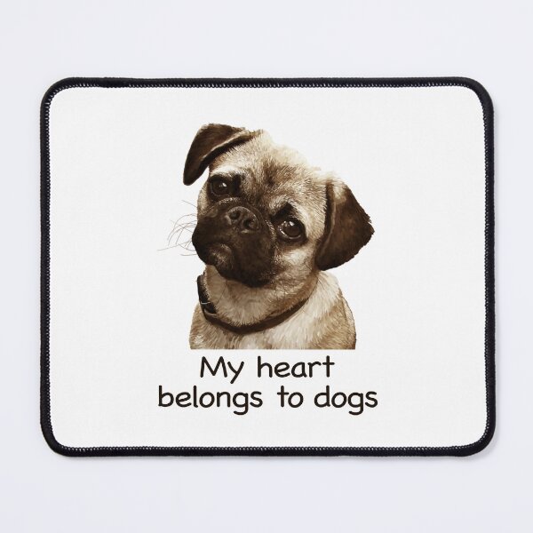 Item preview, My heart belongs to dogs Proceeds go to animal charities and rescues designed and sold by AnimalFriends1.