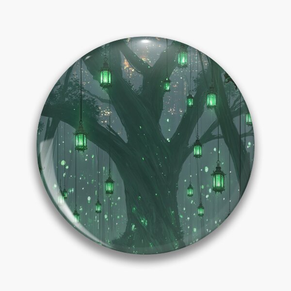 Item preview, Whispering Grove of Emerald Lights designed and sold by Venon28.