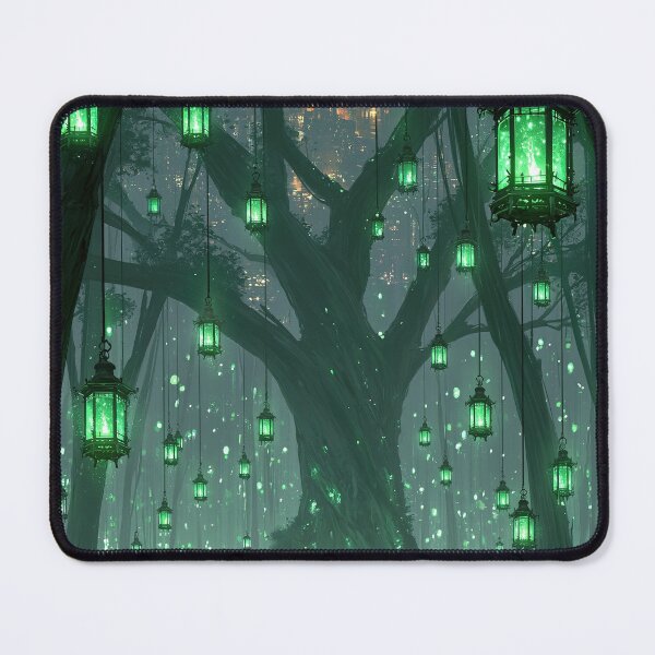 Item preview, Whispering Grove of Emerald Lights designed and sold by Venon28.