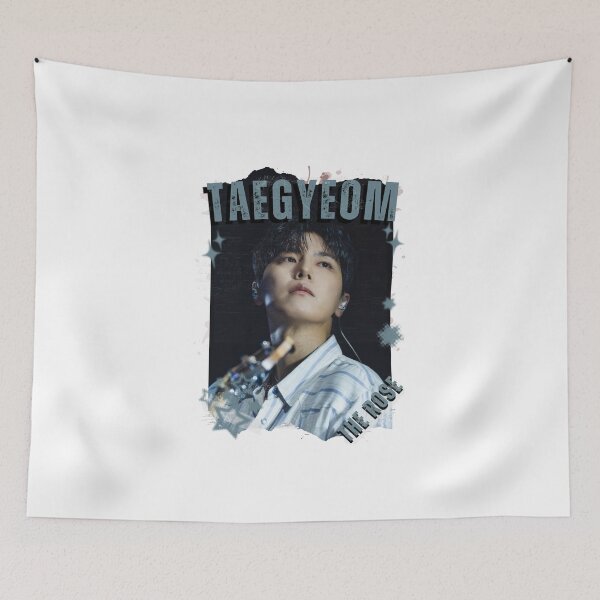 Item preview, The rosee Lee Taegyeom Rock HipHop Band Kpop Boy group digital art korean pop art designed and sold by AJUNICE STUDIO.