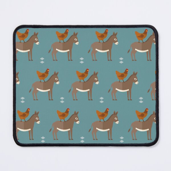 Item preview, Farm animals on blue designed and sold by reneesillus.