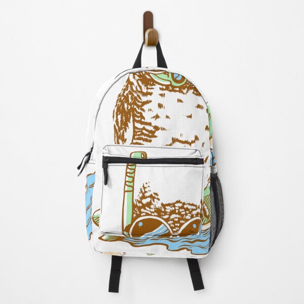 Item preview, Funny Surfing Owl with Snorkel Sunglasses designed and sold by phsycartwork.