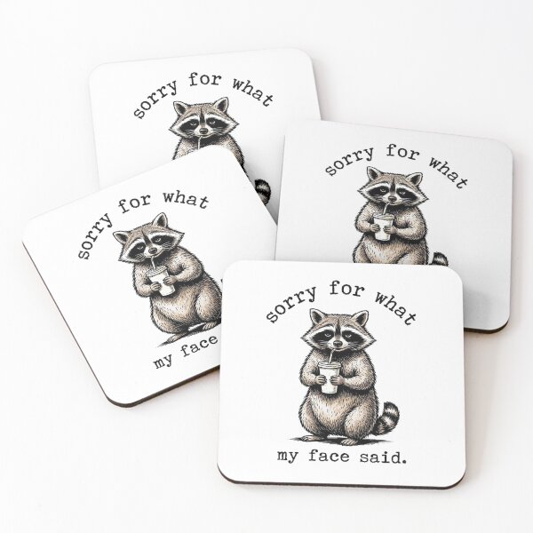 Item preview, raccoon designed and sold by Mani801.