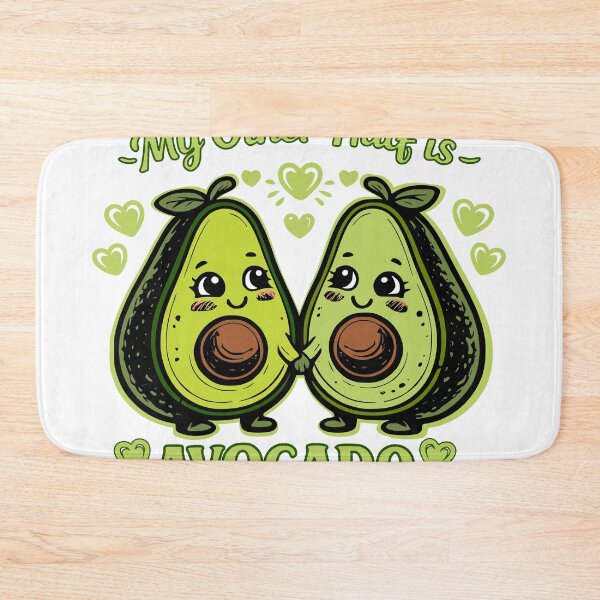 Item preview, My Other Half is Avocado | Kawaii love designed and sold by Pommes im Bett.