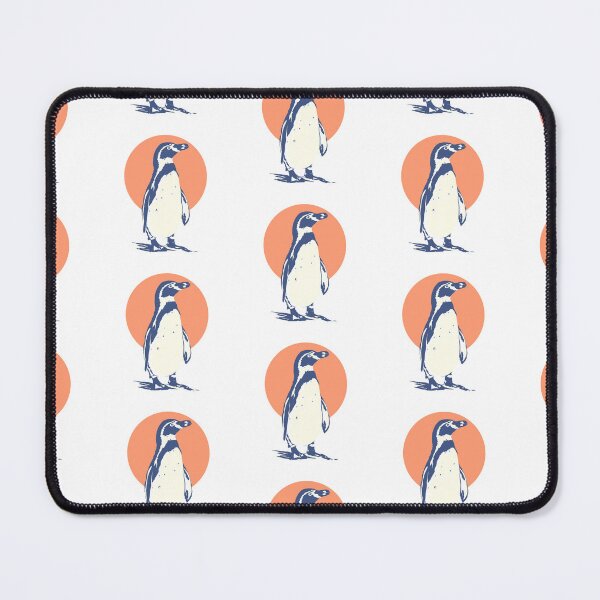 Item preview, Minimalist Penguin Sunset Vintage Illustration designed and sold by phsycartwork.