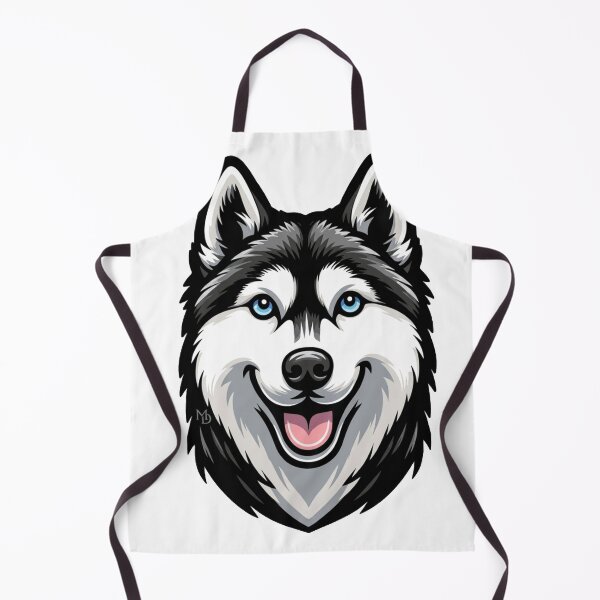 Item preview, Happy Husky Face Cartoon Portrait designed and sold by Antony004.