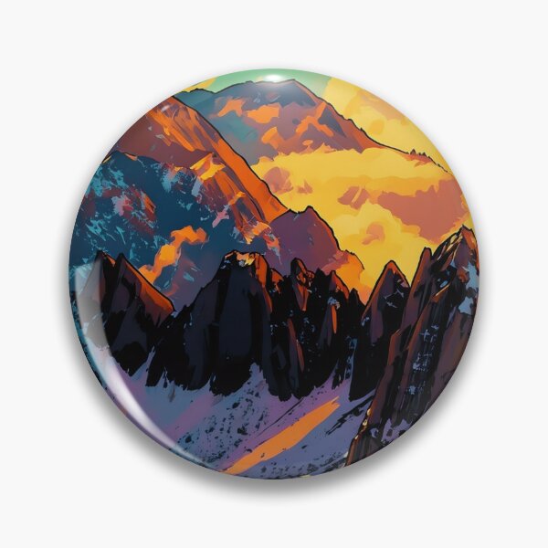 Item preview, Colorful Mountains designed and sold by tomorrowsart.