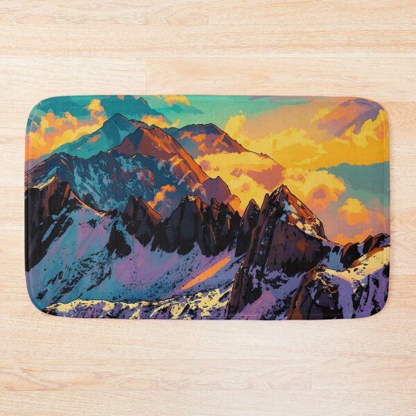Item preview, Colorful Mountains designed and sold by tomorrowsart.