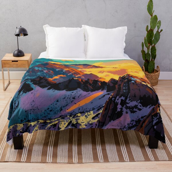 Item preview, Colorful Mountains designed and sold by tomorrowsart.