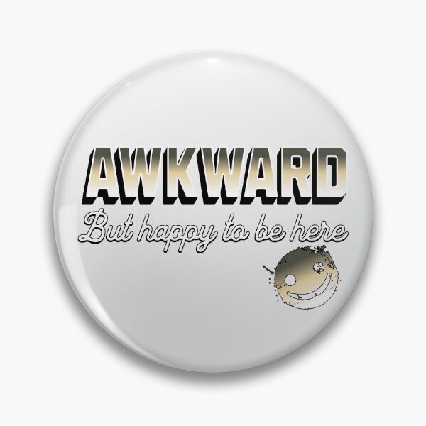 Item preview, Akward but happy designed and sold by ThemeShark.
