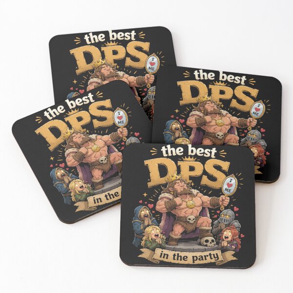 Item preview, The Best DPS In The Party Funny RPG Barbarian designed and sold by BadhbhLoot.