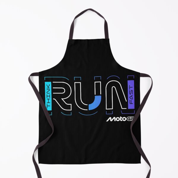 Item preview, Think Run Fast MotoGP Racing Geometric Typography designed and sold by Stotee.