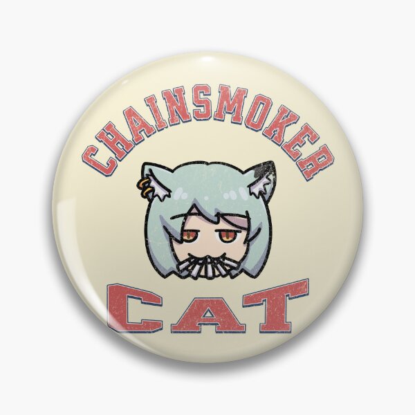 Item preview, Chainsmoker cat yaniko designed and sold by Morcawork.