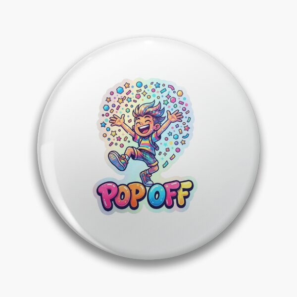 Item preview, Pop Off Celebration Sticker designed and sold by Imaginarium of Chaos falcon88 .