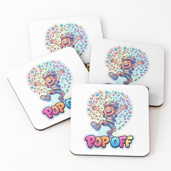 Item preview, Pop Off Celebration Sticker designed and sold by Imaginarium of Chaos falcon88 .