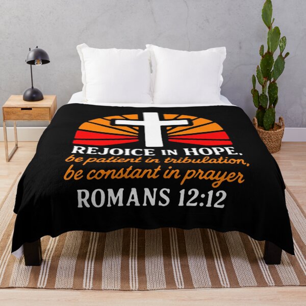 Item preview, Romans 12:12 Rejoice in Hope designed and sold by plushism.
