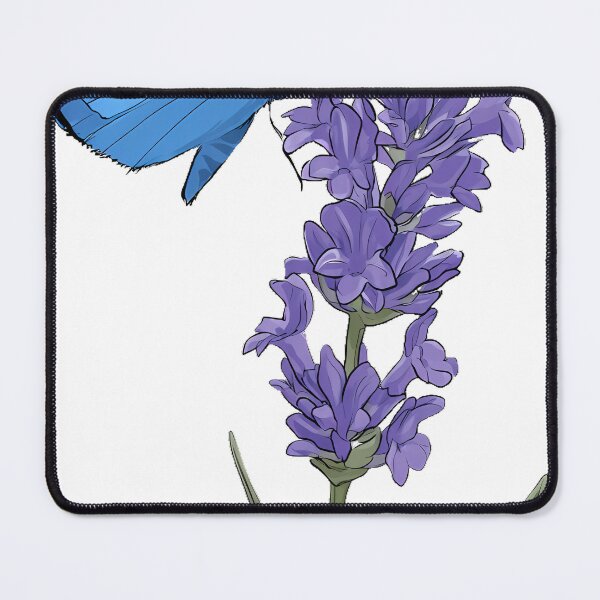 Item preview, Blue Butterfly on Lavender designed and sold by pumsquare.