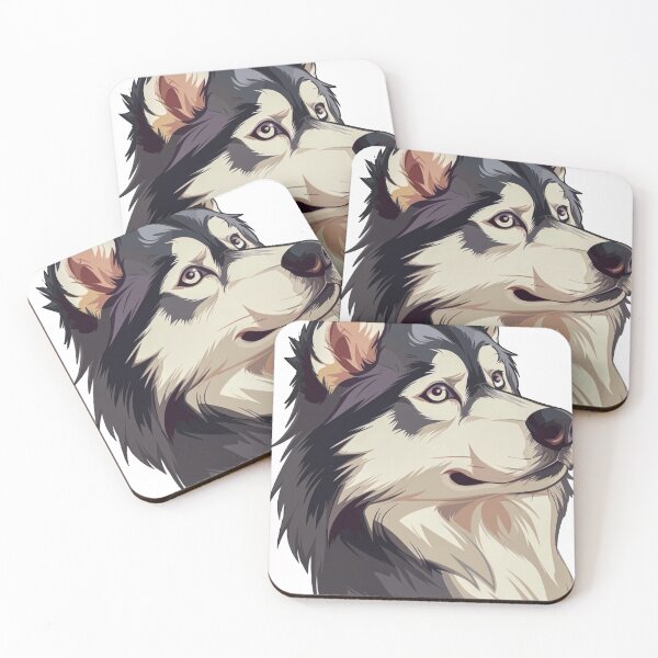 Item preview, Siberian Husky Dog Illustration designed and sold by Antony004.