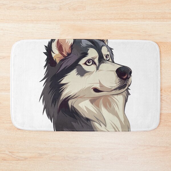 Item preview, Siberian Husky Dog Illustration designed and sold by Antony004.