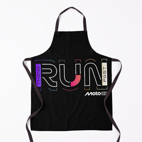 Item preview, Think Run Fast MotoGP Racing Geometric Typography designed and sold by Stotee.