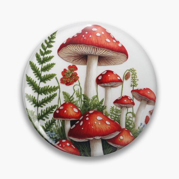 Item preview, Cottagecore Mushroom Printable Wall Art designed and sold by GigantoStudio.