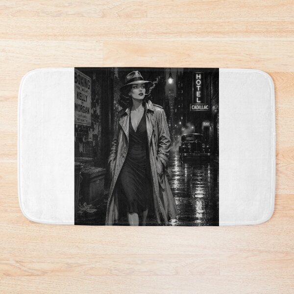 Item preview, Female private detective designed and sold by Island Art Studios.