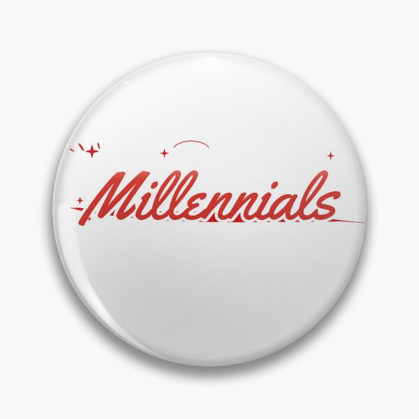 Artikelvorschau, Retro-Schriftart für Millennials | Rotes Vintage-Typografie-Design entworfen und verkauft von simomcse.