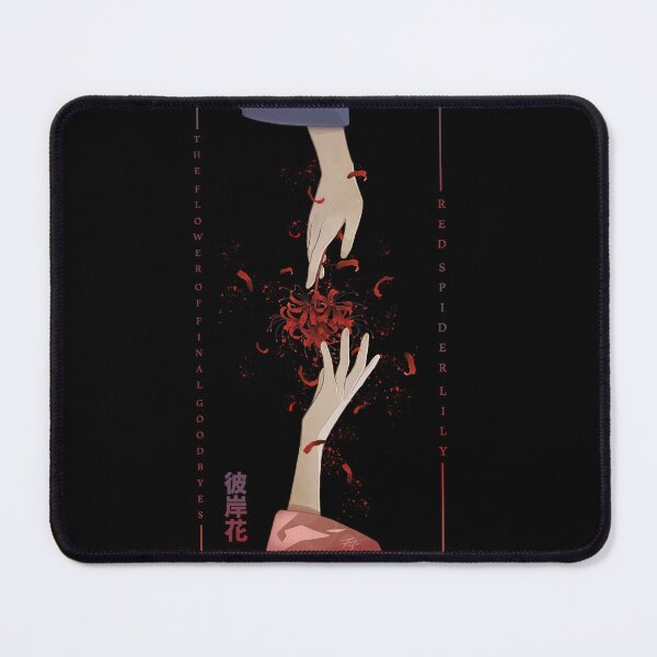 Item preview, Anime Hand with Higanbana or spider lily in Japanese Retro vaporwave Anime Shirt designed and sold by Otakuniverse.