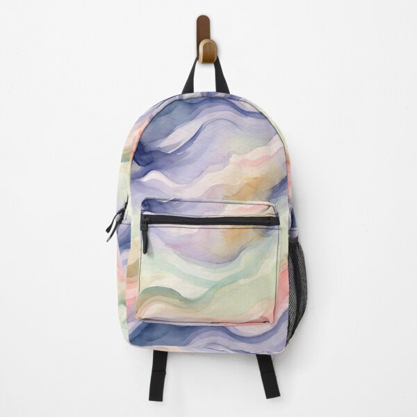 Item preview, Pastel Wave Watercolor Pattern designed and sold by BASED Originals.