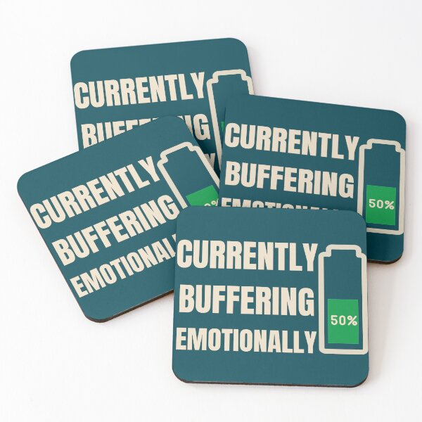 Item preview,  Currently Buffering Emotionally designed and sold by Waldero.