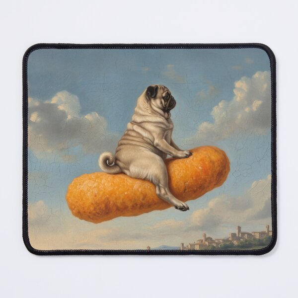 Item preview, Flying Pug Snack Adventure designed and sold by Anatolii_Kys.