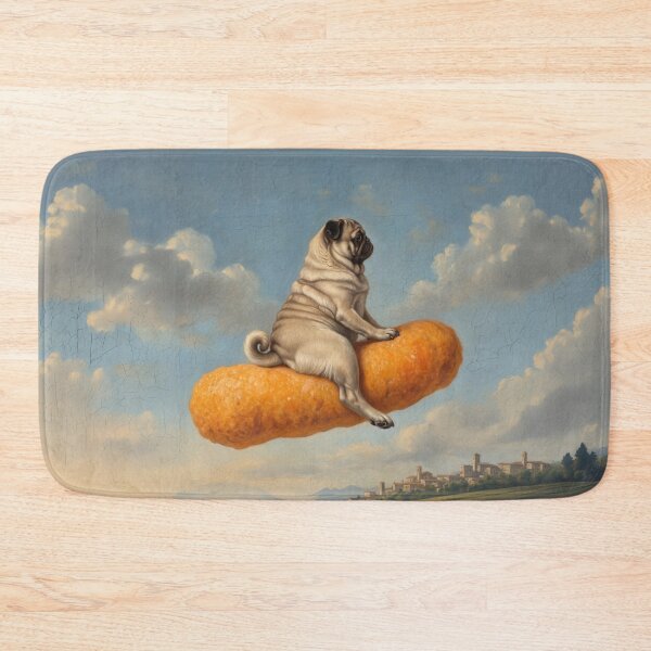 Item preview, Flying Pug Snack Adventure designed and sold by Anatolii_Kys.