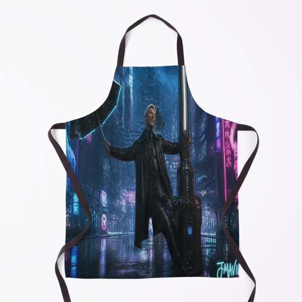 Item preview, Singing in the Cyberpunk Rain JMAVILA ART designed and sold by JMAVILA ART.